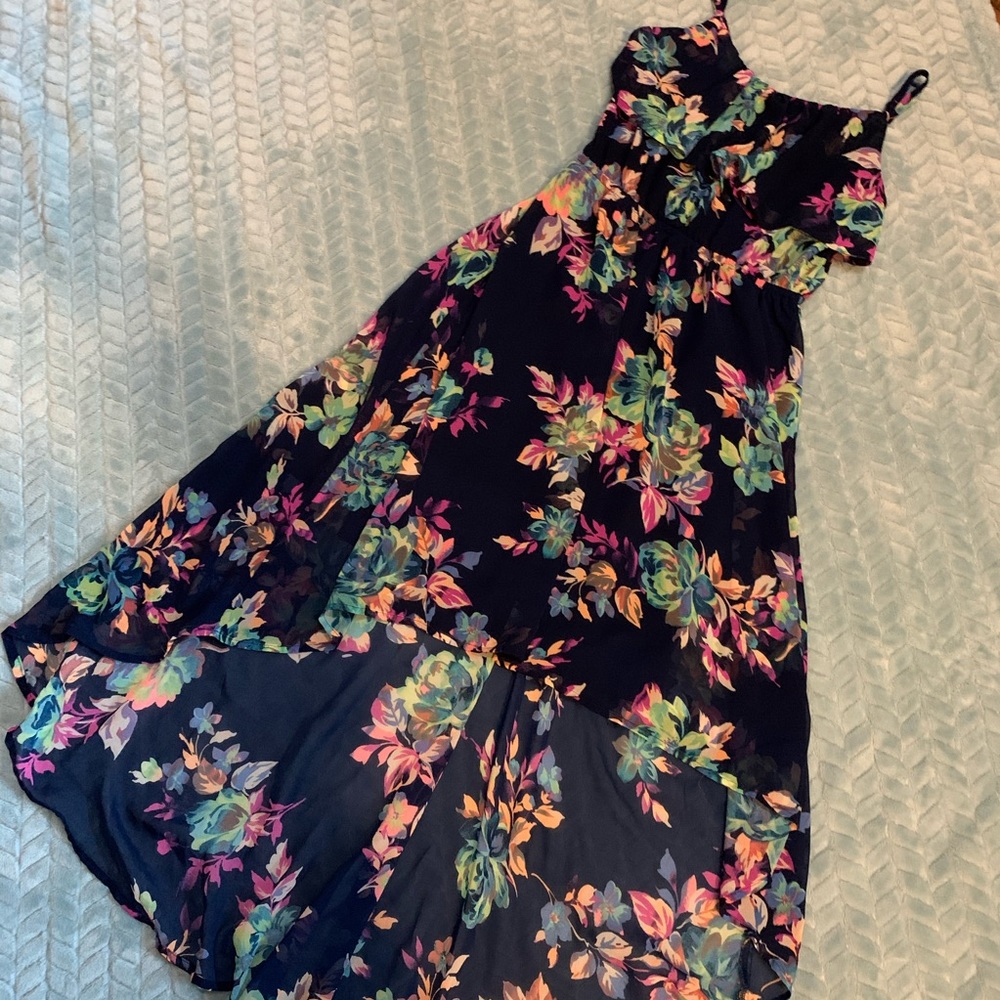 Floral High-low dress